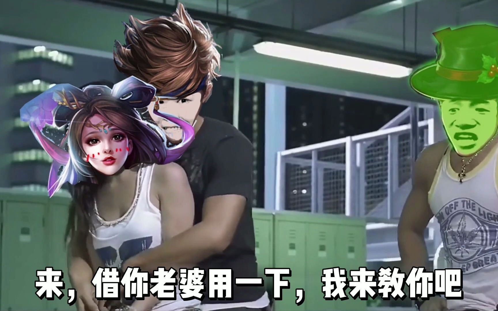 王者峡谷搞笑:赵云教吕布打高尔夫球,吕布却全程绿着个脸