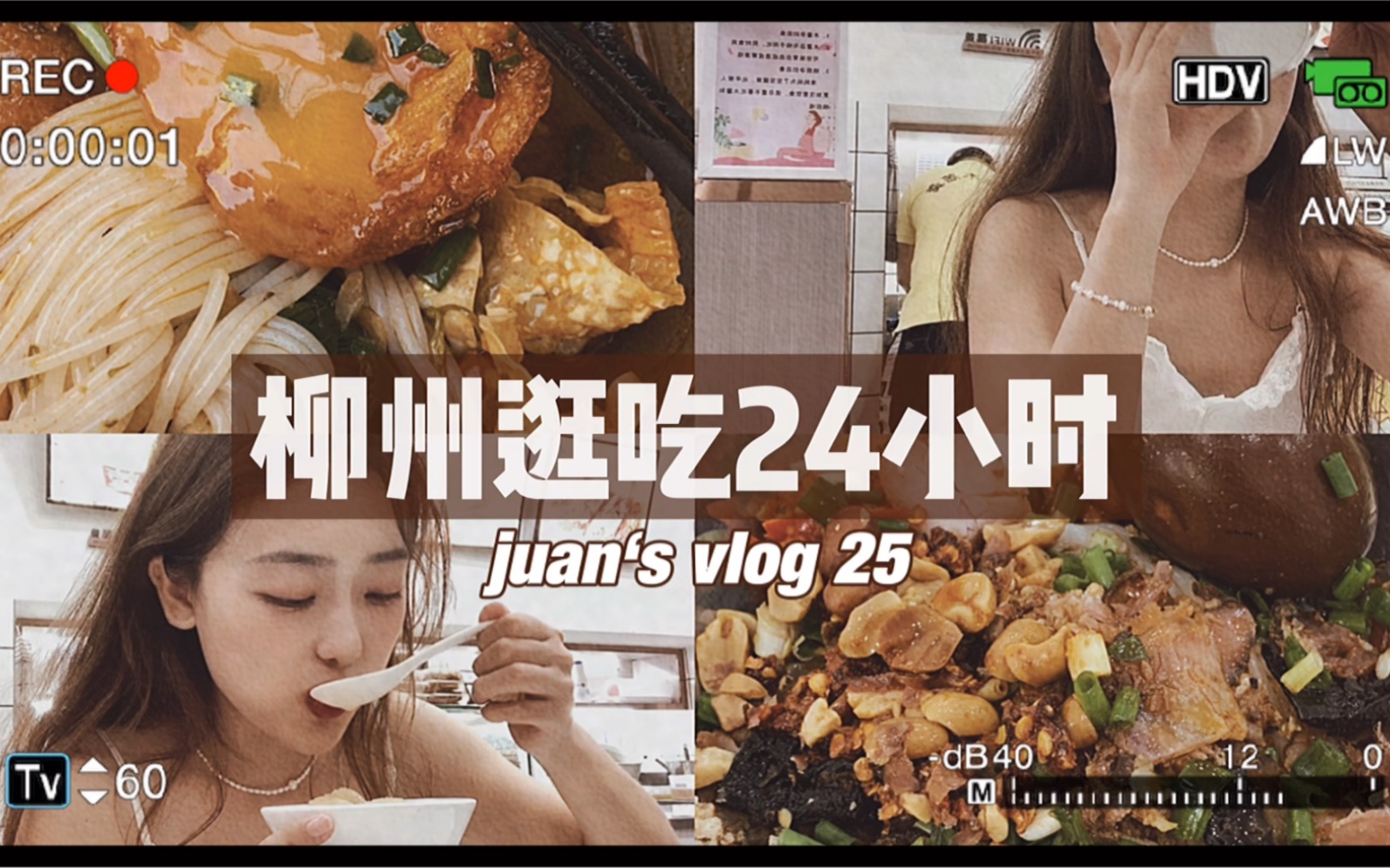 vlog 25「柳州逛吃24小时」 螺蛳粉大不同?𐟌Ÿ罗忆|凤张|溏心蛋|黑白凉粉|木薯羹|阿嬷手作|天台日落|炒鸭脚|炒冰|乌啦啦胜利烧烤城|大华干捞粉|掰扯哔哩哔...