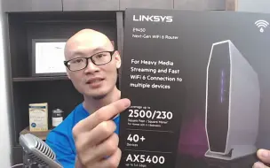 Download Video: 领势网络 Linksys AX5400 E9450 开箱实测