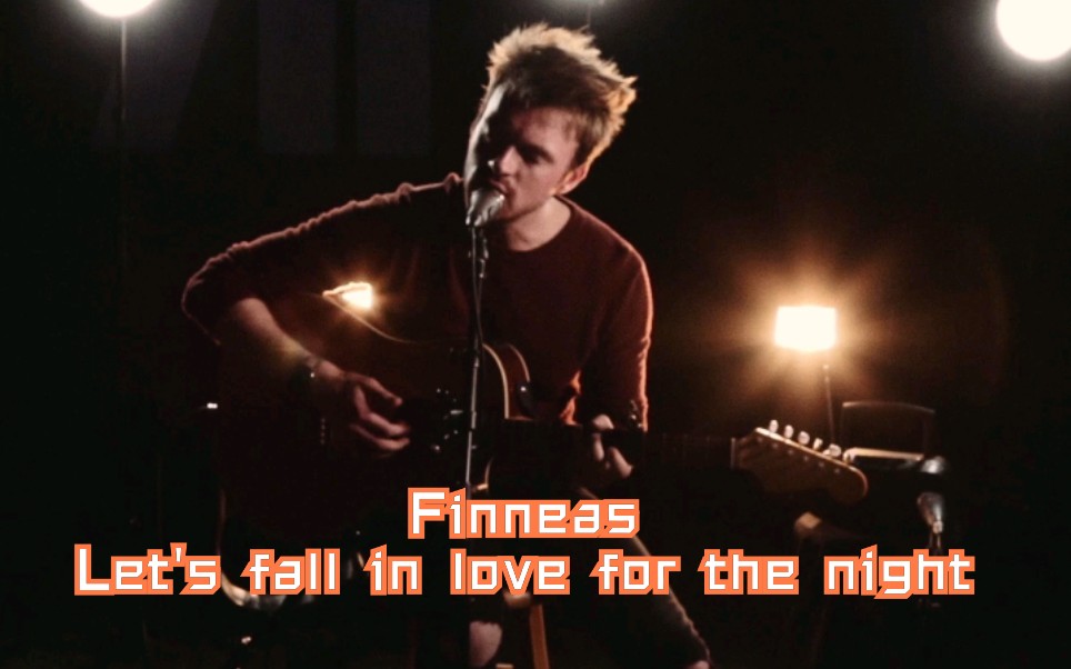 [图]【Finneas–Let's fall in love for the night】现场