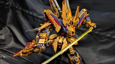 神馬模型 1/100 黄金武士 ダイキャスト 海外製 フルアーマー百式