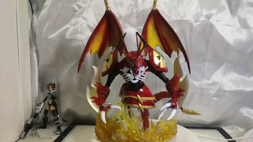 【数码宝贝打印模涂装展示】带来毁灭的魔龙——破灭魔龙兽