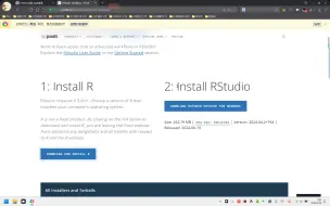Download Video: R语言与RStudio安装教程