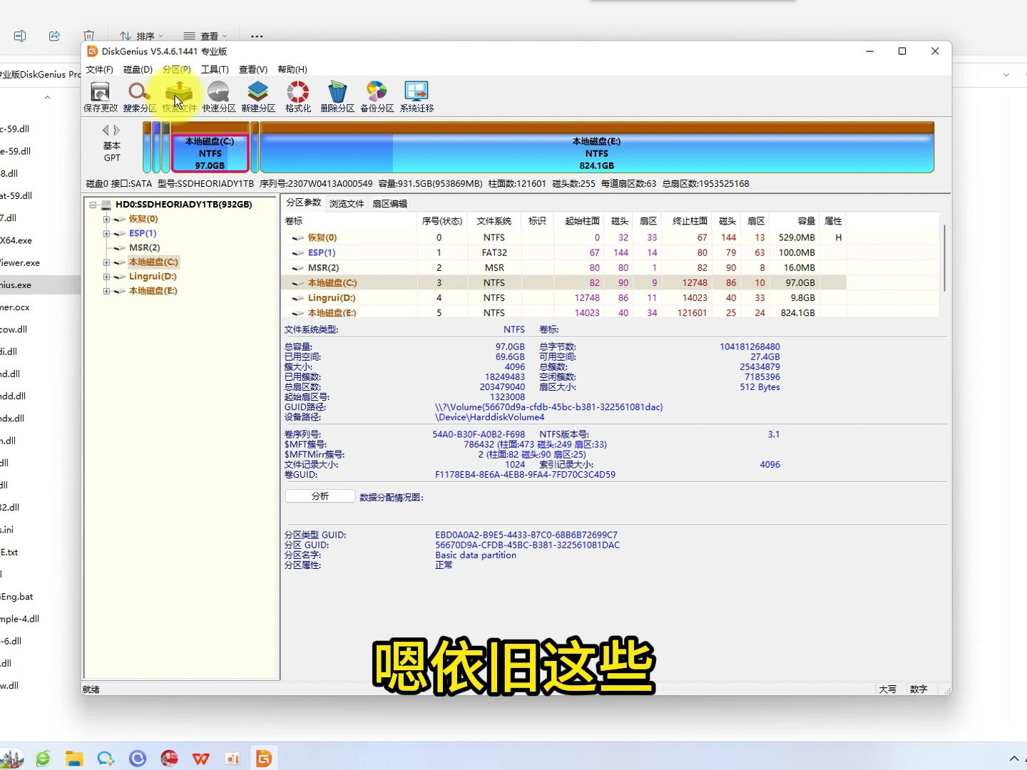 专业版DiskGenius Professionalv5.4.6哔哩哔哩bilibili