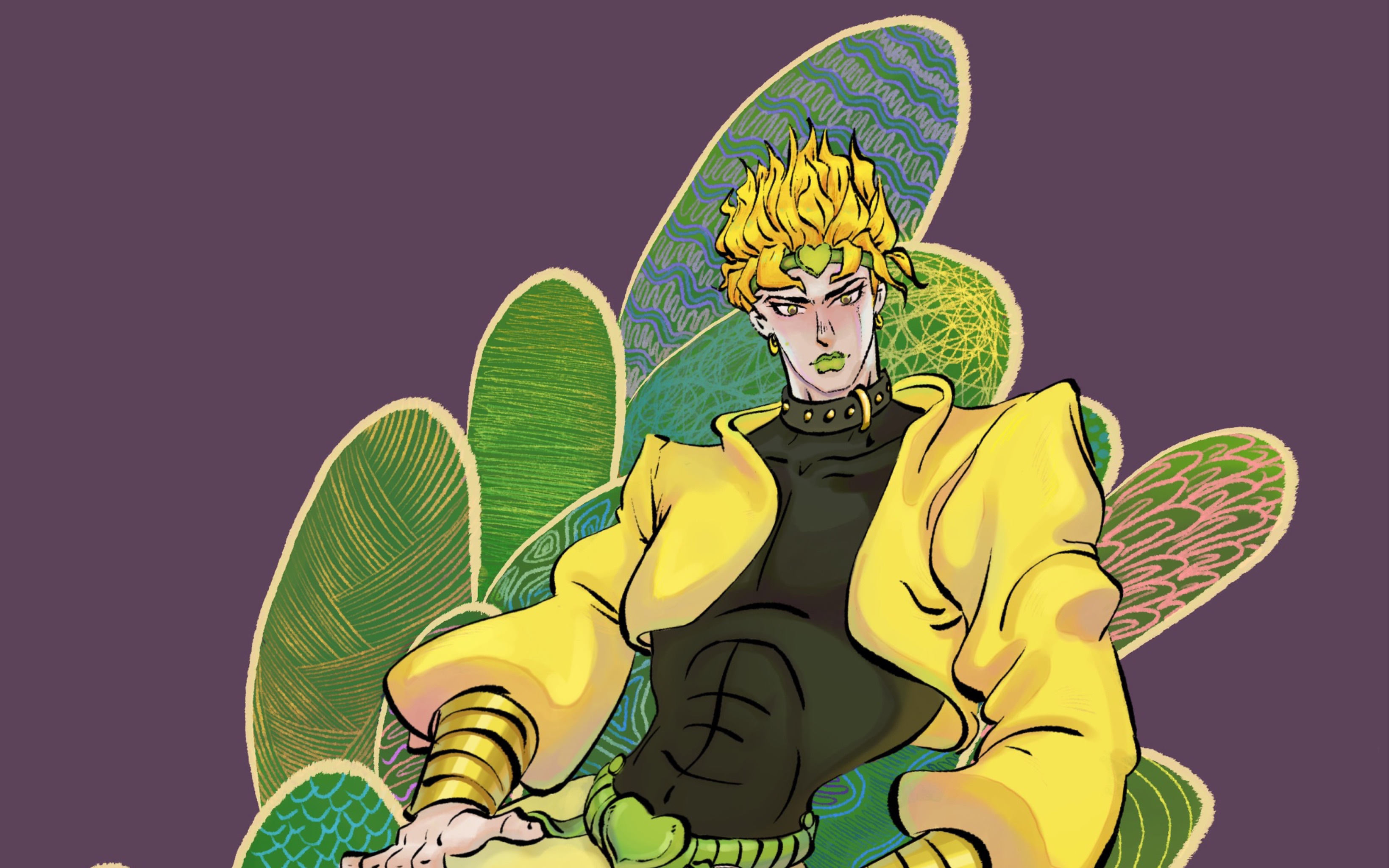 【ipad pro绘画】 画一条吊爷锦鲤 黄金锦鲤dio!