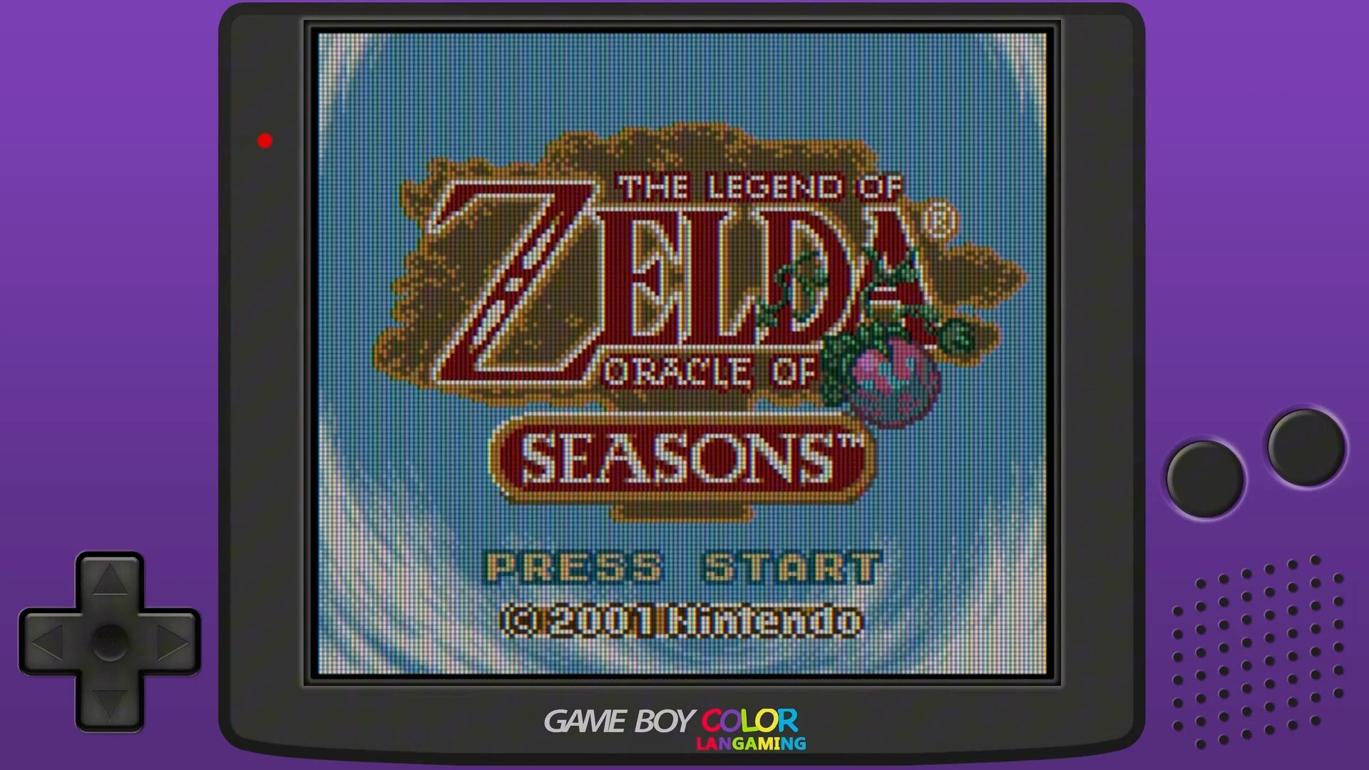 [图]【The Legend of Zelda Oracle of Seasons 塞尔达传说:不可思议的果实】GBC 怀旧掌机经典游戏永久高清收藏版【高清60帧】