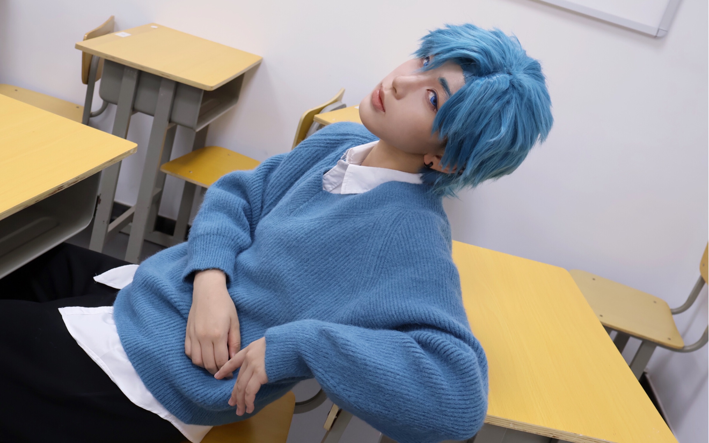 【无节操摄影部/田村唯cos】纯 情 男 大