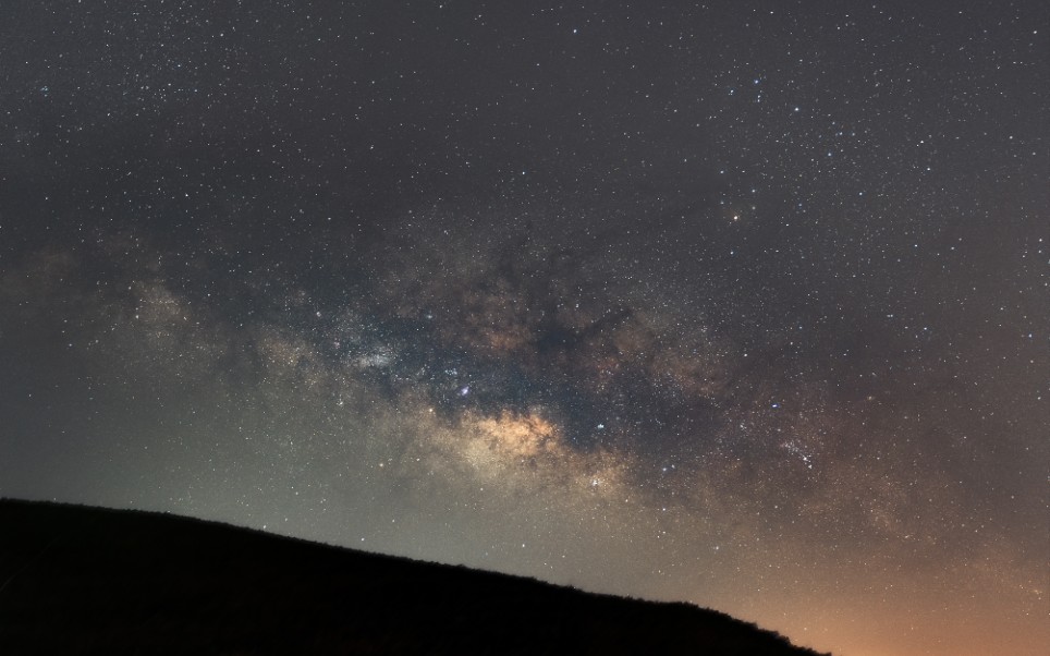 【大理星空】银星满天-2月22日破晓前的银心升起