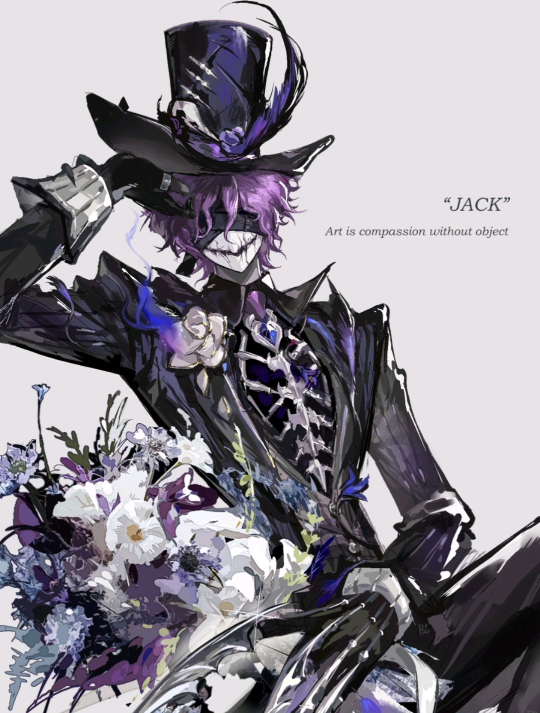 从零开始的庄园之旅# #第五人格# 还有谁不知道杰克蓝玫瑰手杖的冷