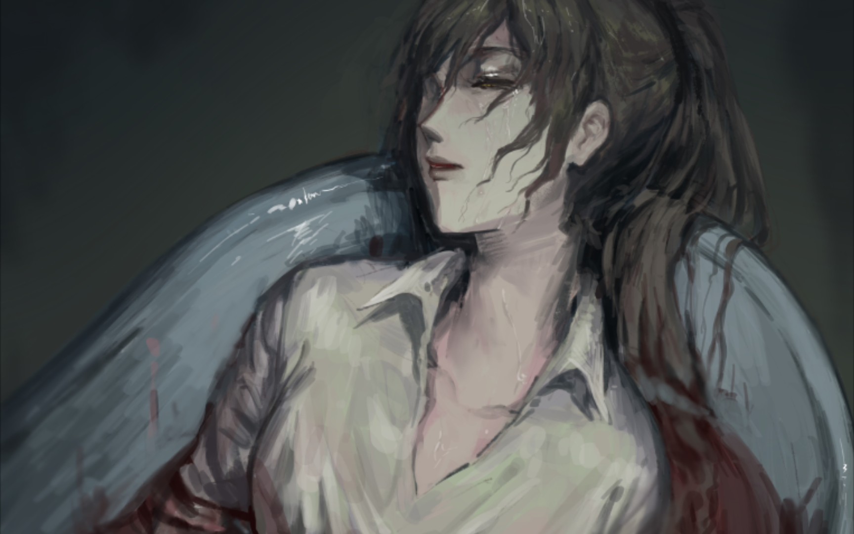 绘画过程carmen脑叶公司同人