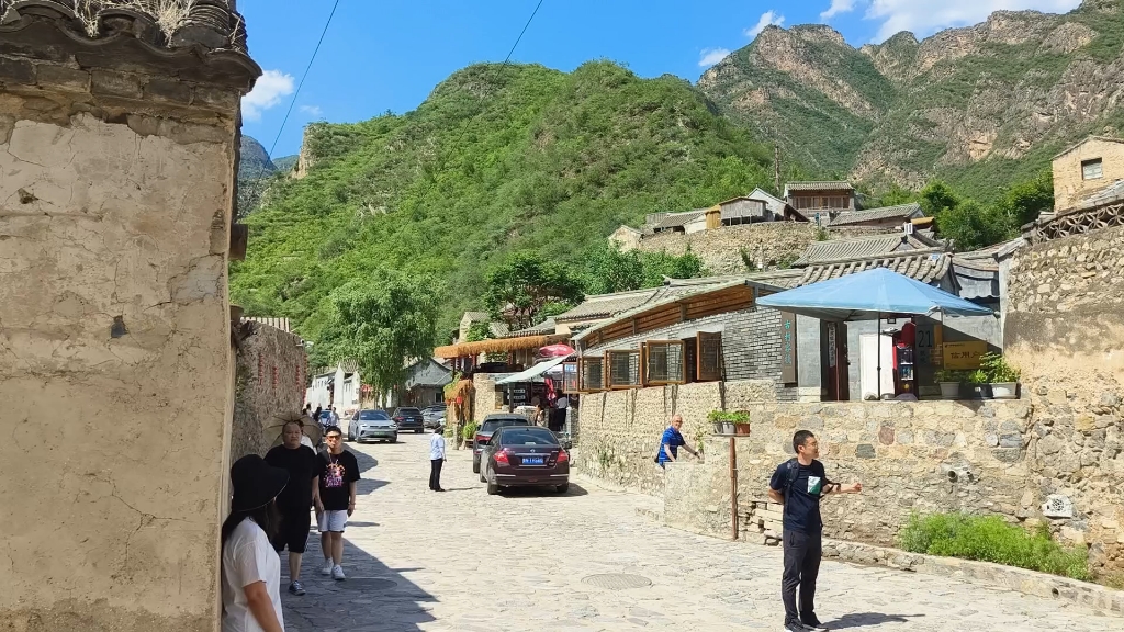 北京古村庄爨底下村