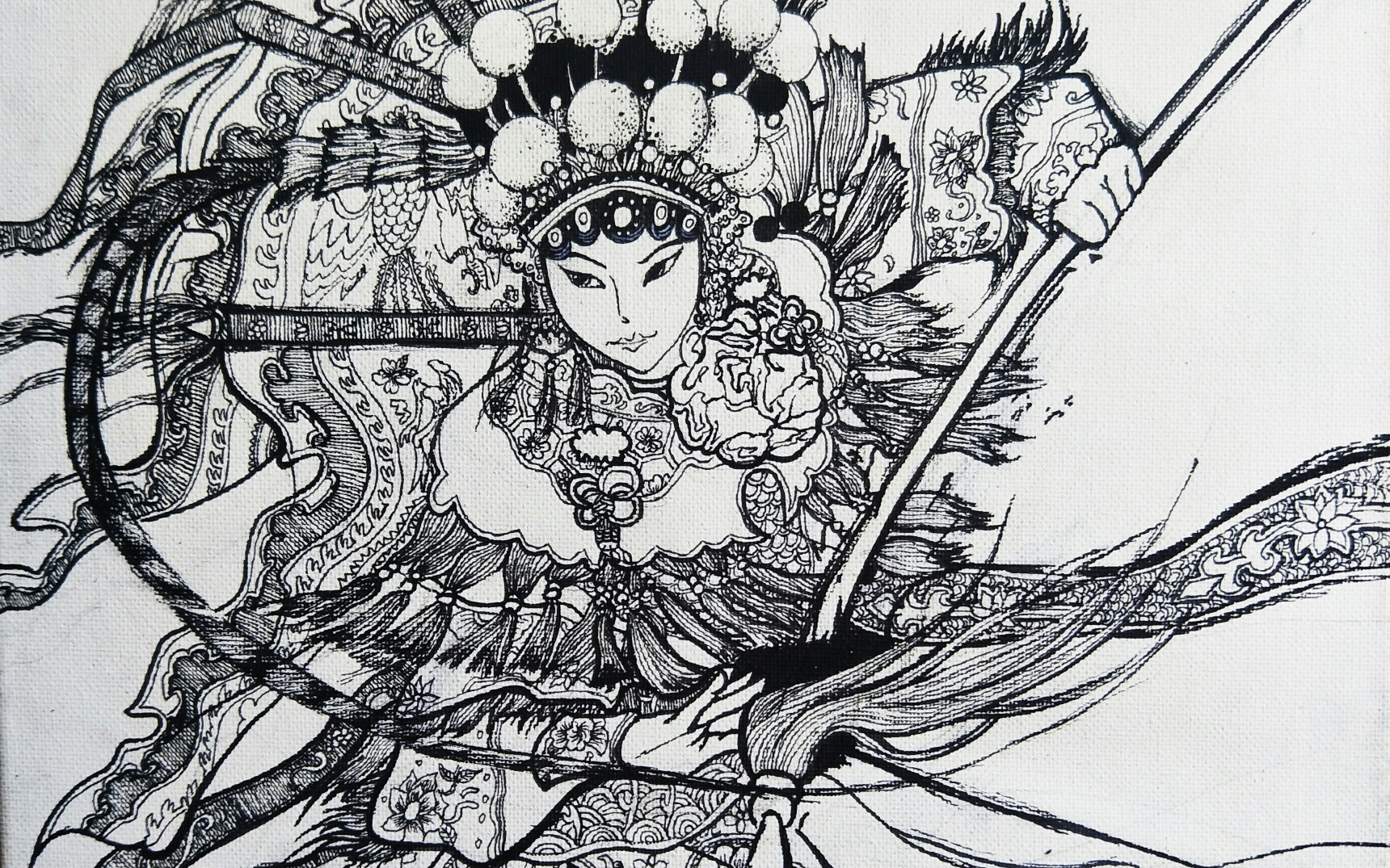 [图]【线描画】临摹一(果然还是在纸上比较适合我)