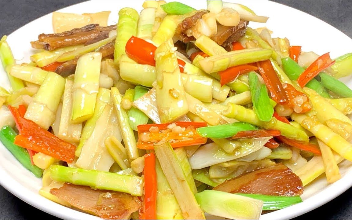 小竹笋我喜欢这样烧,脆爽可口开胃又下饭,看做法就知道好吃