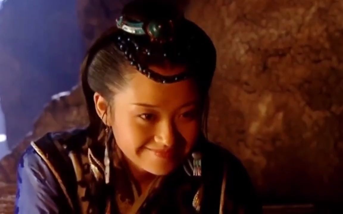 【笑傲江湖_许晴】浅笑梨涡,简直美的惊心动魄