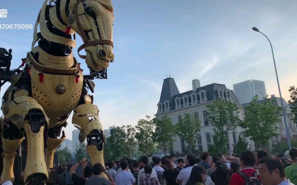 国潮朋克·中华巨兽·中华巨马·巨唐马·机关术·机械兽(14)_哔哩