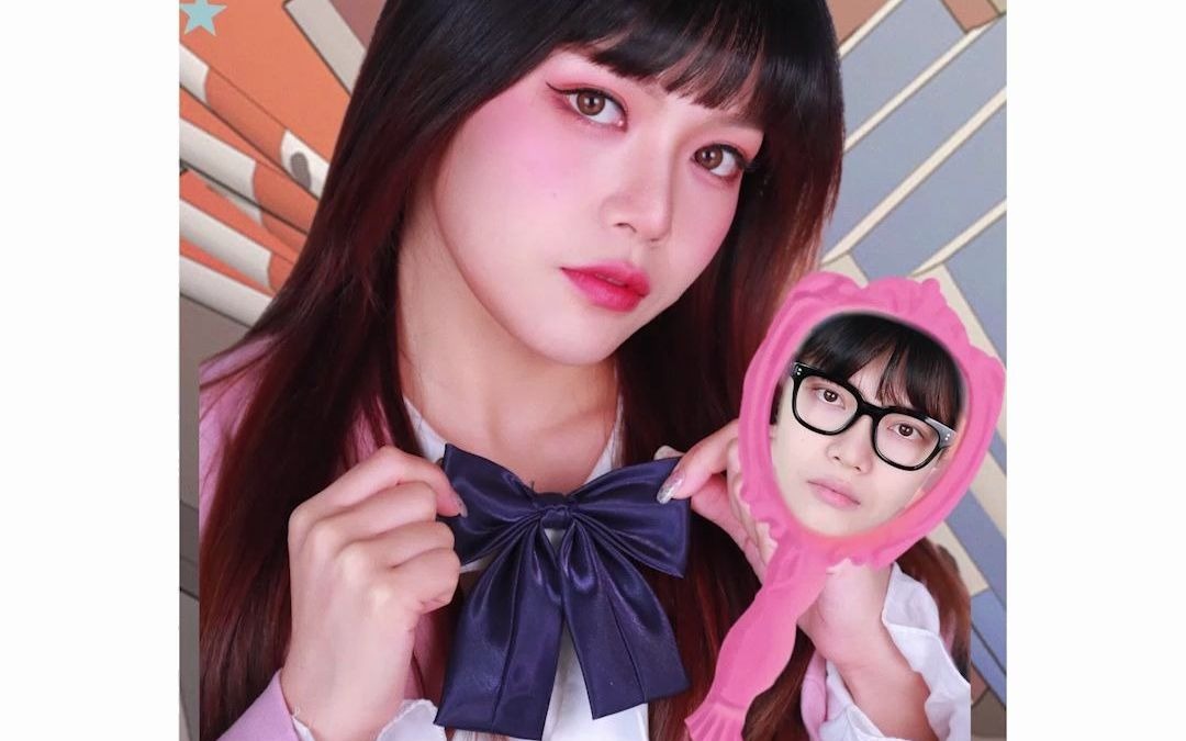 女神降临林周京仿妆嗷呜