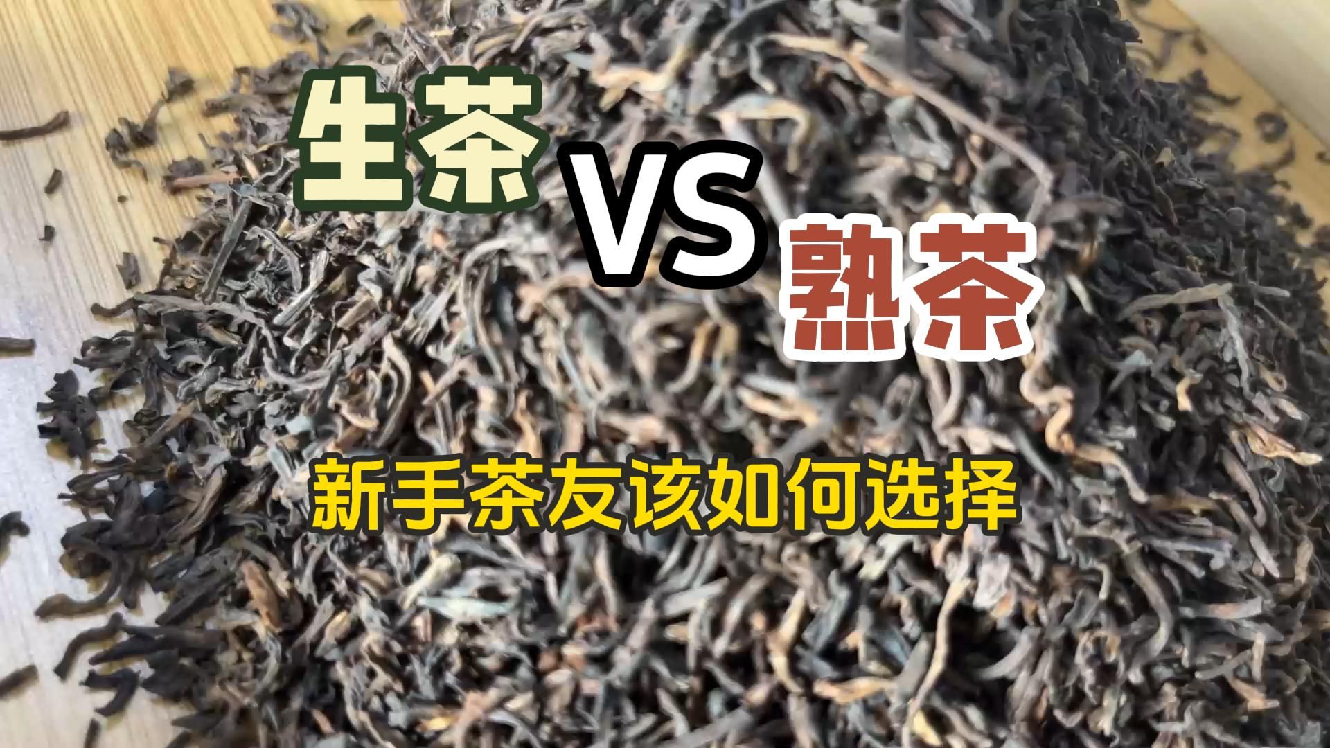 普洱茶生茶和熟茶区别在哪?新手小白该如何选择?看完这篇就懂了哔哩哔哩bilibili