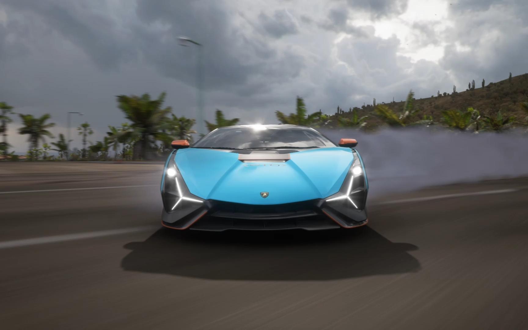 forza horizon 5 地平线5 兰博基尼 sian roadster 2020 20230116
