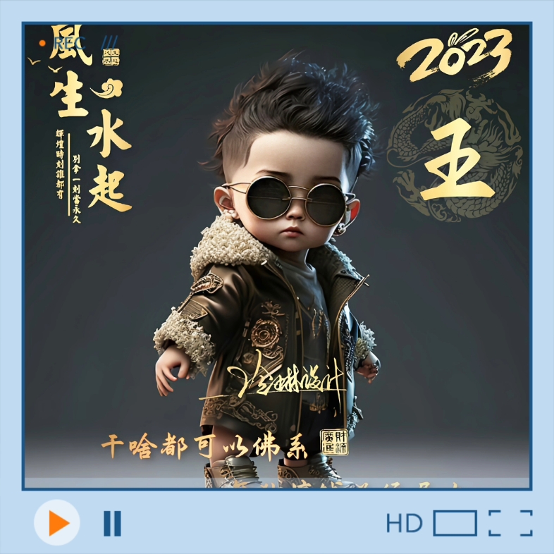 我姓王,今年必定风生水起