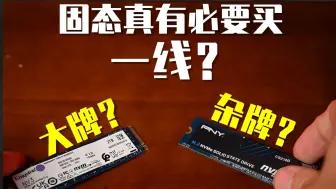 Download Video: 固态有必要非要买一线吗？一线和三线固态有什么区别？