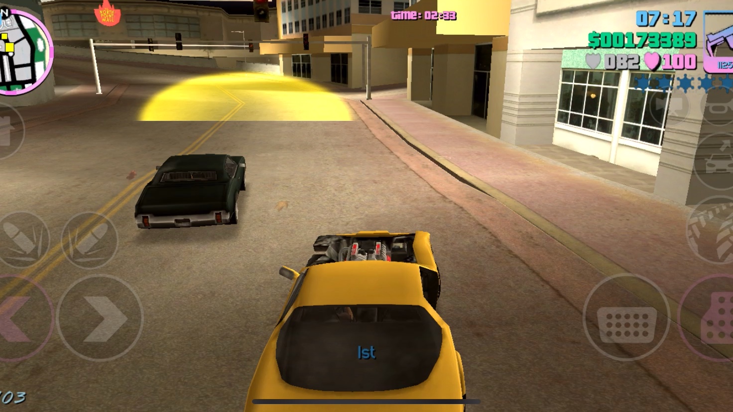 gta罪恶都市十周年纪念版移动版阳光车店比赛任务6