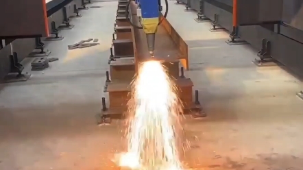 型钢二次加工生产线h型钢激光切割机