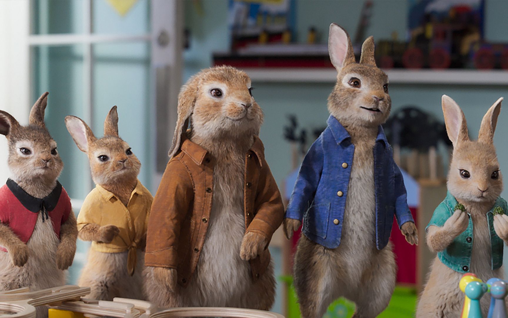 比得兔和他的逗比小伙伴的开心片段