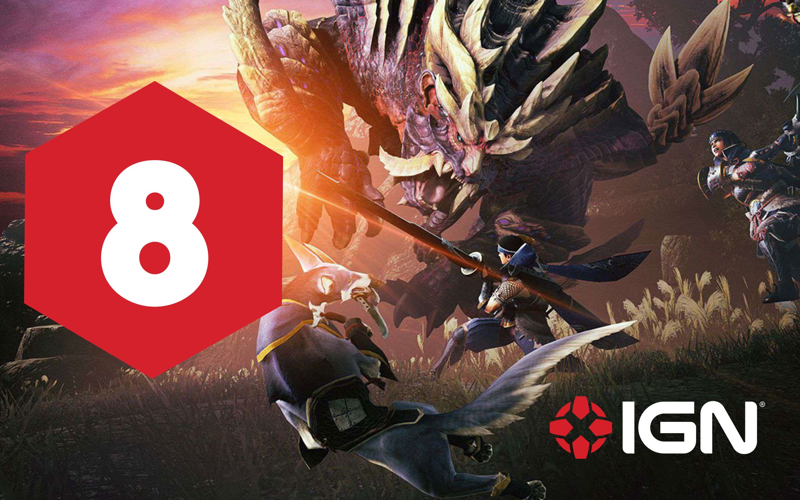 【ign】8分,《怪物猎人 崛起》评测:等待后续更新的基础版游戏