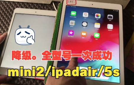 iPadmini2/iPadAir/iPhone5s降级统统一次成功到10.3.3哔哩哔哩bilibili