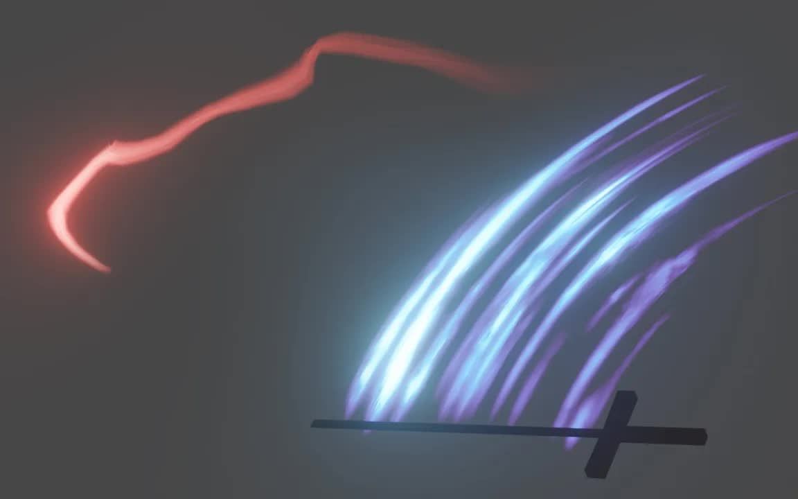 blender 2.8风格化拖尾