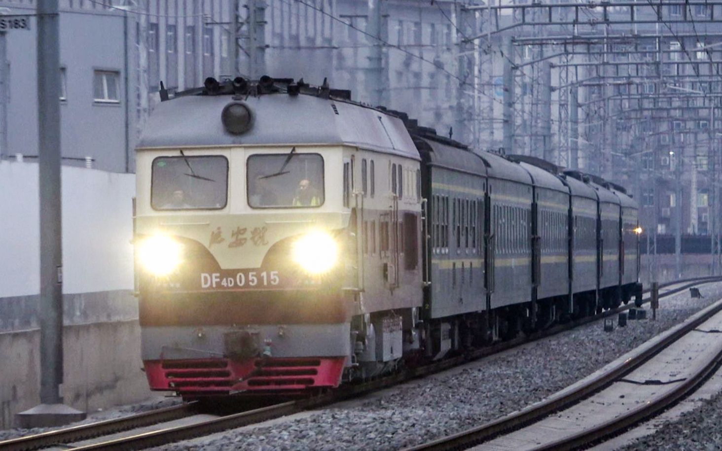延安号df4d『2023.01.26陇海线』7006次 df4d0515【米秦路附近】