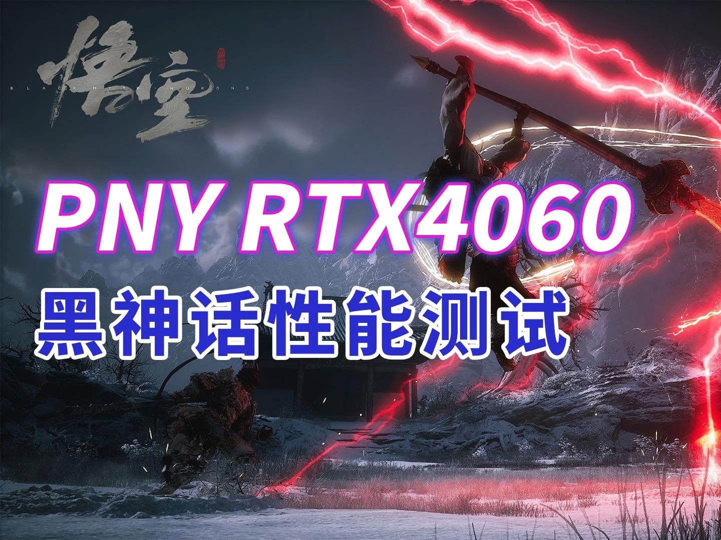 必恩威 PNY RTX 4060 黑神话悟空性能测试单机游戏热门视频