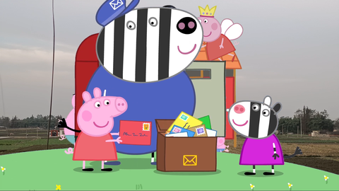 Peppa Pig - Zoe Zebra The Postman's Daughter