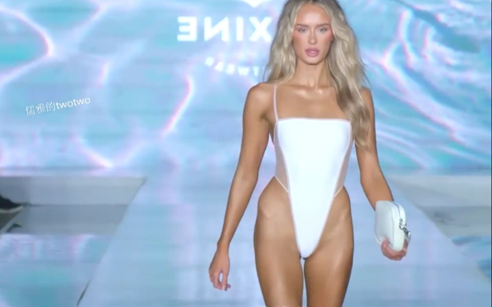 放假了!迈村玄灵宝洞去探险 Maxine品牌 Miami Swim Week 2023哔哩哔哩bilibili