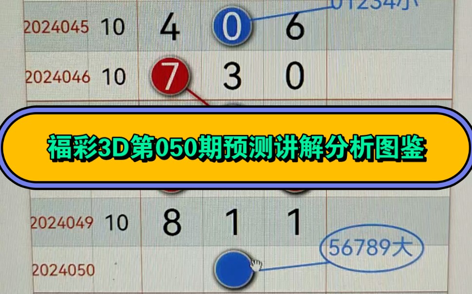 [图]福彩3D第050期规律打法技巧分享 福彩3D有规律吗？福彩3D跨度分析 福彩3D长期稳定走势 福彩3D走势每天分享 福彩3D大佬 福彩3D跨度怎么看