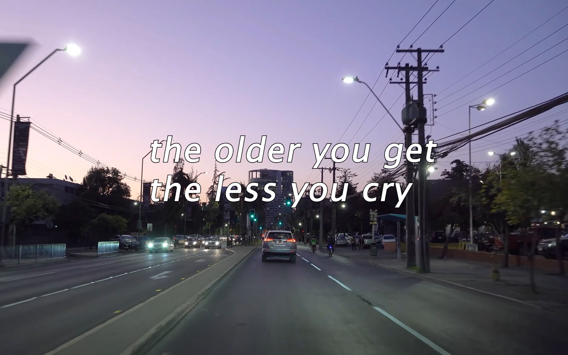 [图]特别适合黄昏坐在车里的时候听，太有感觉了好好听《The older you get, the less you cry》