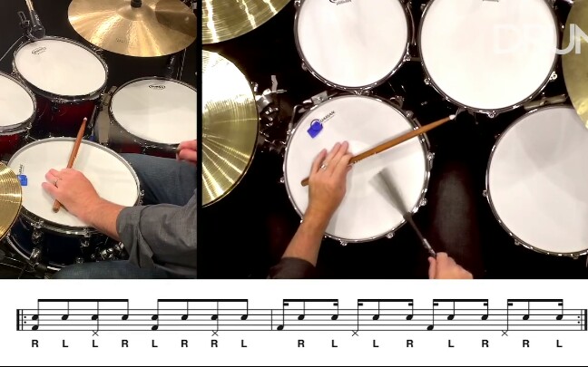 [图]Drum Lesson 40 Ways to Play a Single Stick Control Exercise