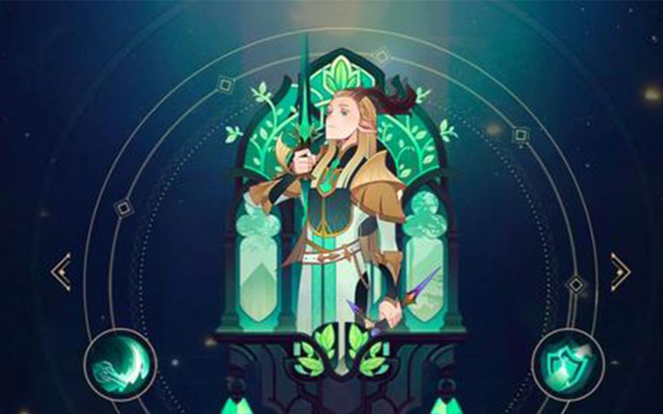 剑与远征2826绿箭主c亡灵弟弟