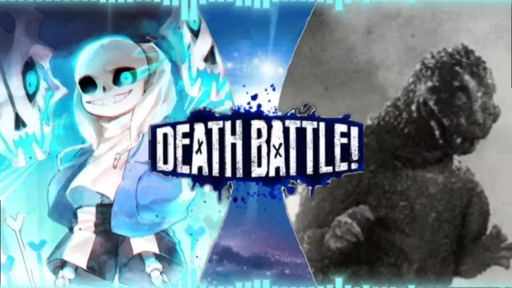 【生死决斗】sans(最强同人设定)vs 哥斯拉(最强同人