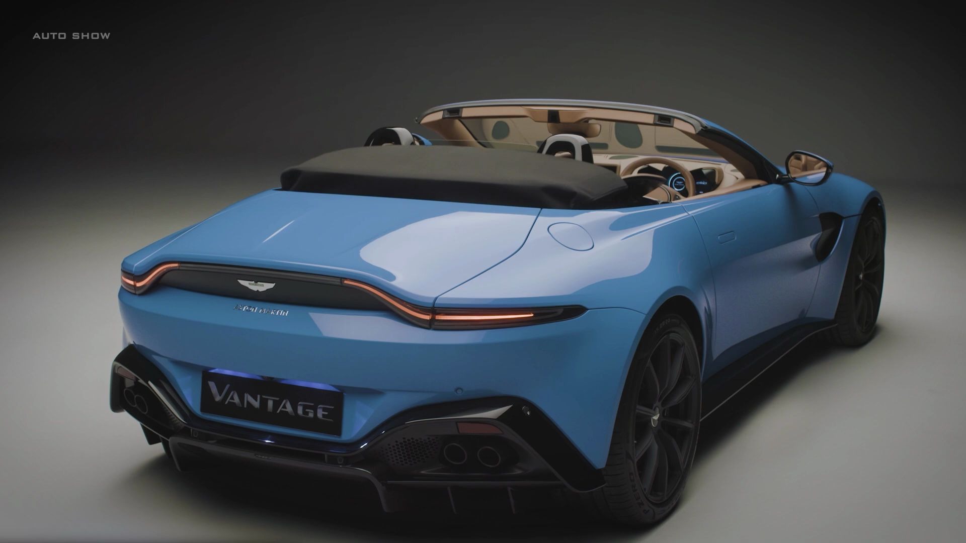 顶级爆改2021astonmartinvantage敞篷跑车阿斯顿马丁