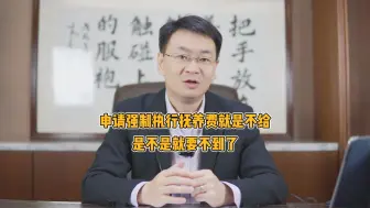 Download Video: 申请强制执行抚养费对方就是不给，是不是就要不到了？