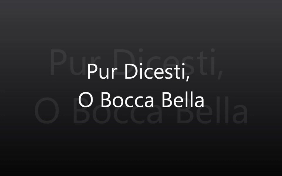 [图]Pur dicesti，o bocca bella请告诉我-A.Lotti钢琴