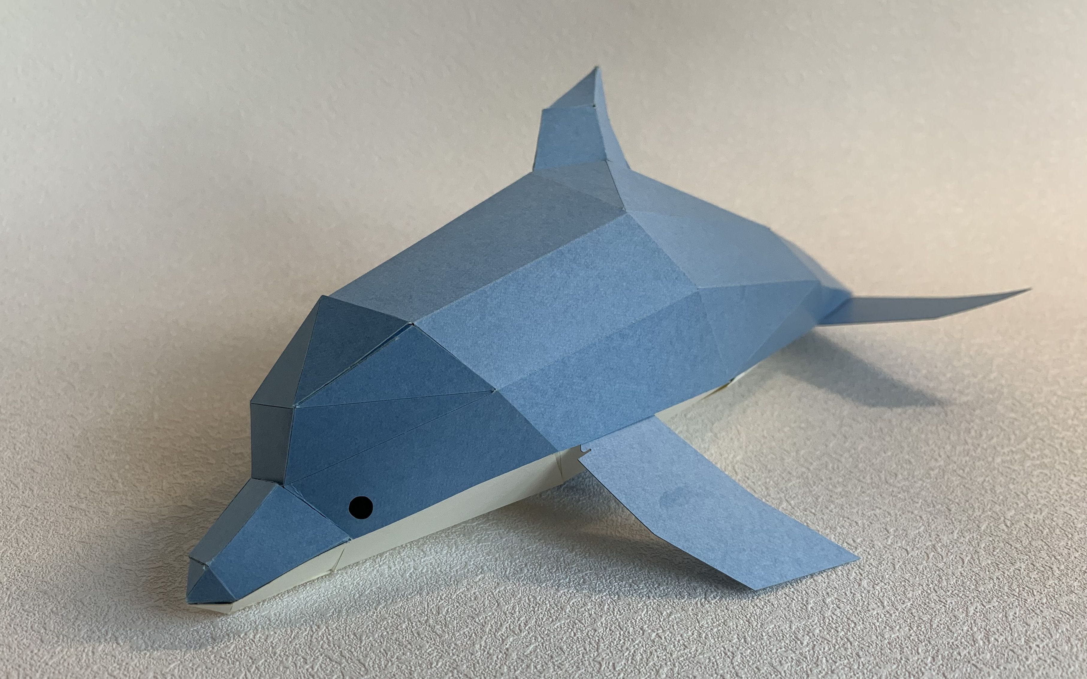 3d立体海豚折纸!_哔哩哔哩 (゜-゜)つロ 干杯~-bilibili