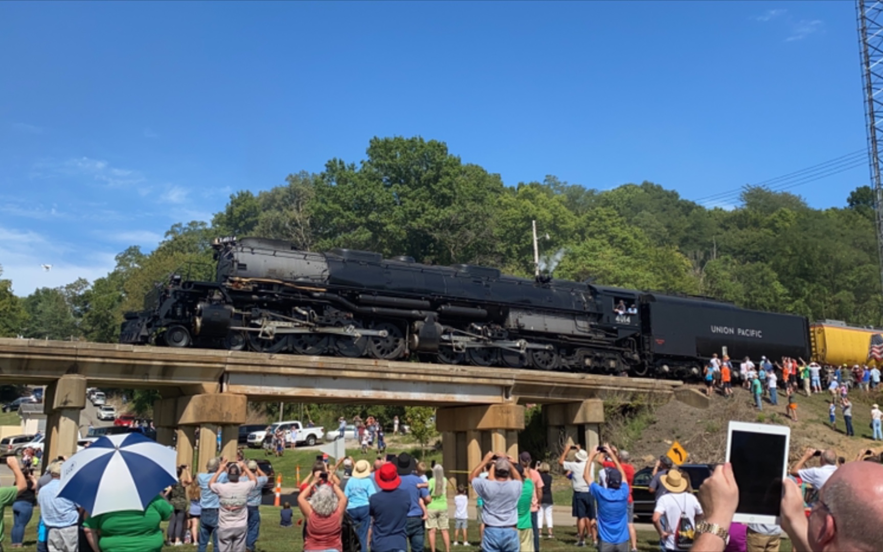 联合太平洋蒸汽机车4014号"大男孩"2021年巡回展示