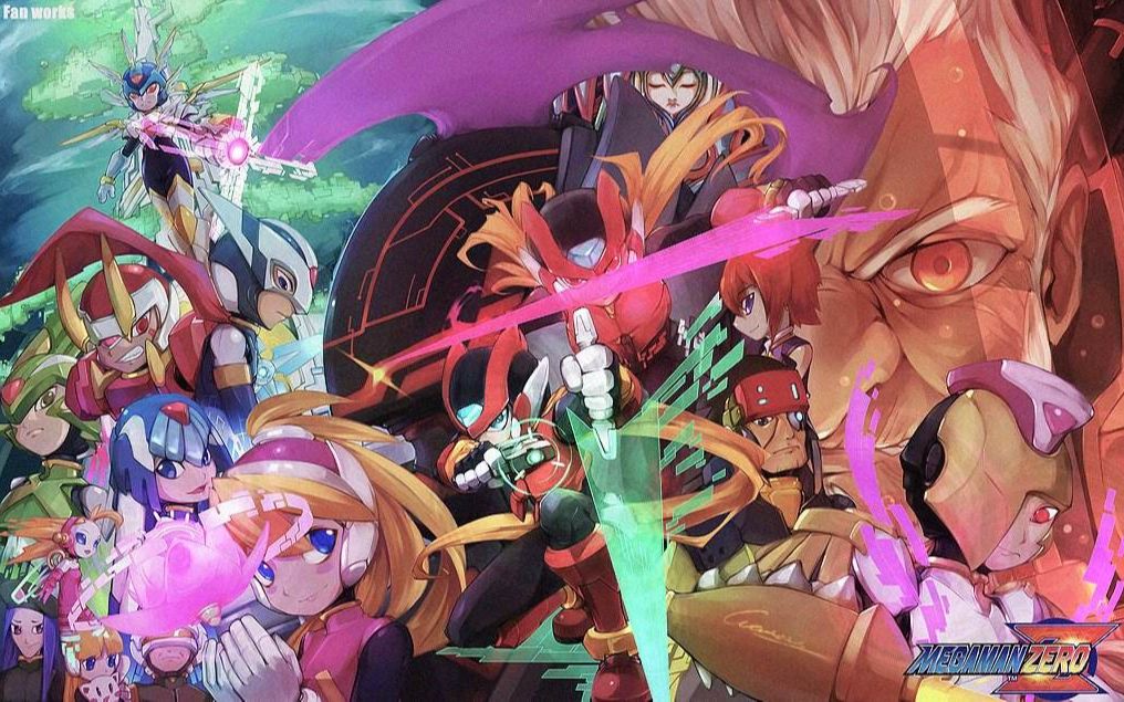 赤红英雄.洛克人zero4,自制逐帧录像