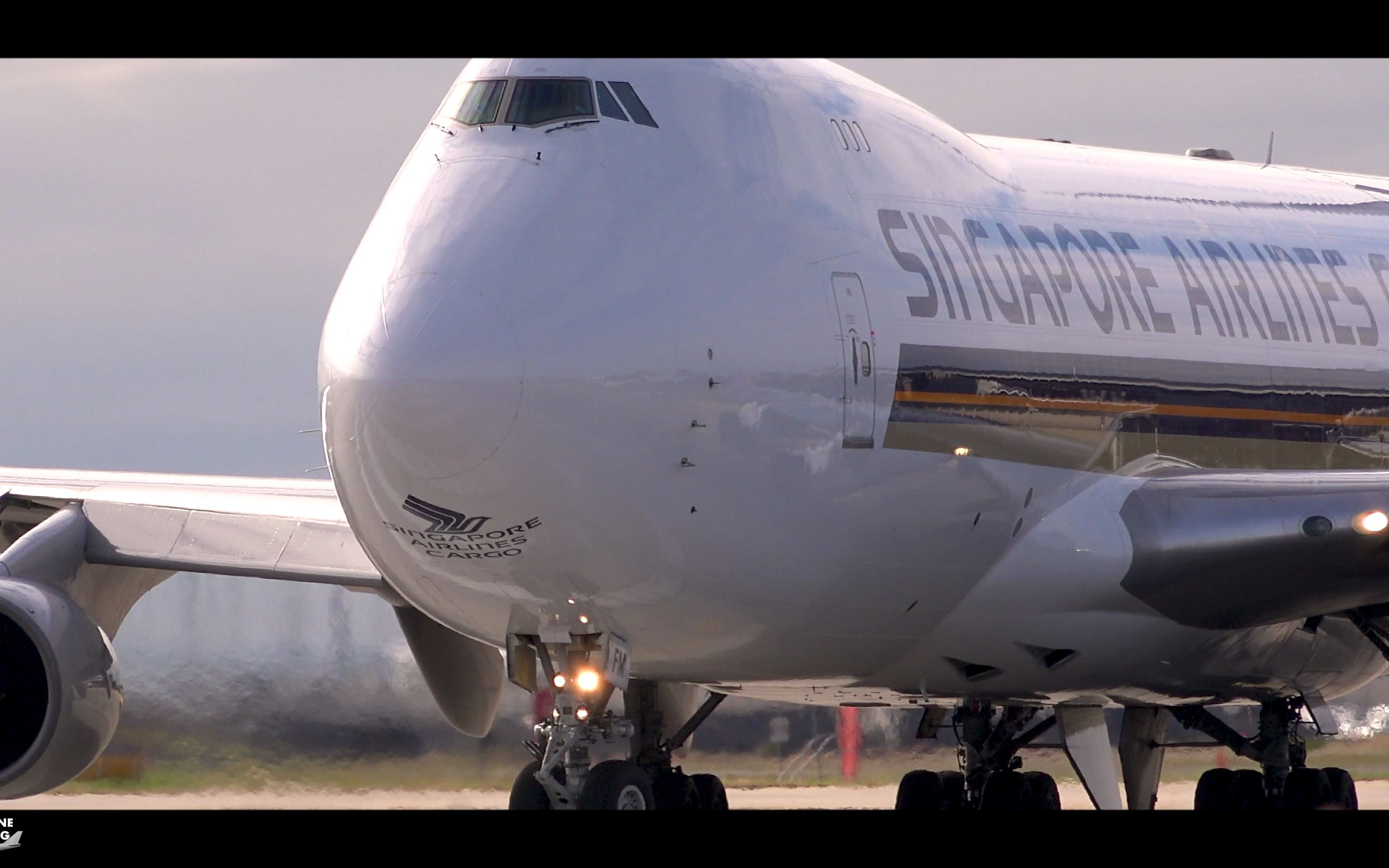 a380,747起飞|墨尔本机场|4k