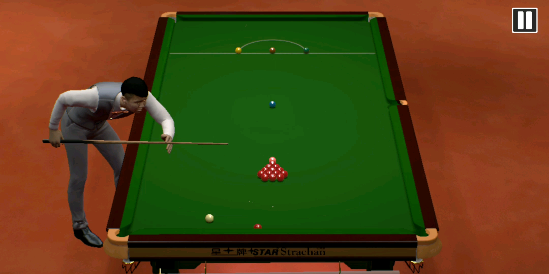 周跃龙vs塔猜亚单杆147!