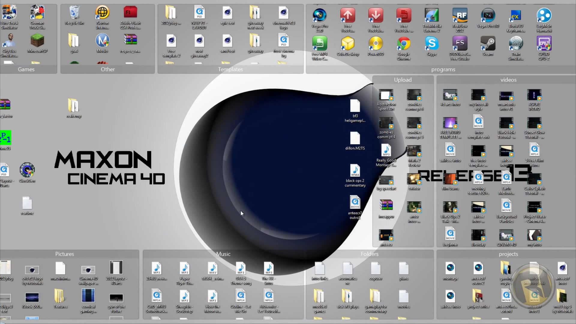 各种制作Maxon C4D软件LOGO的教程 从Youtube汇总收集哔哩哔哩bilibili