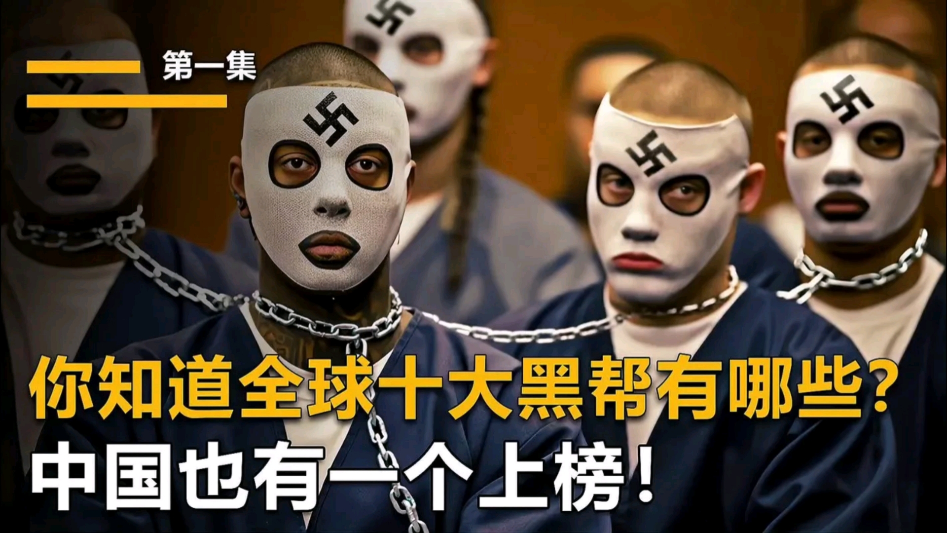 你知道全球十大黑帮都有哪些吗?第一名人数近百万,至今无人敢动