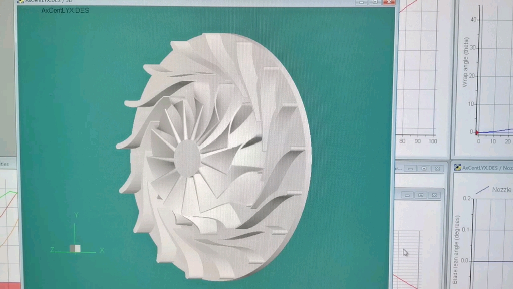 微型向心涡轮nrec